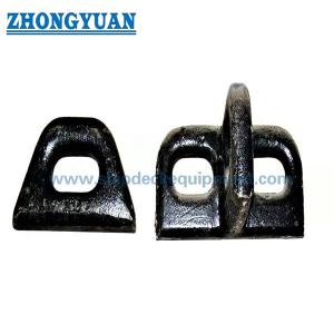 Wholesale ISO 8146 Forging Material Oval Eyeplate Lifting Eye Plate Ship Mooring Equipment from china suppliers
