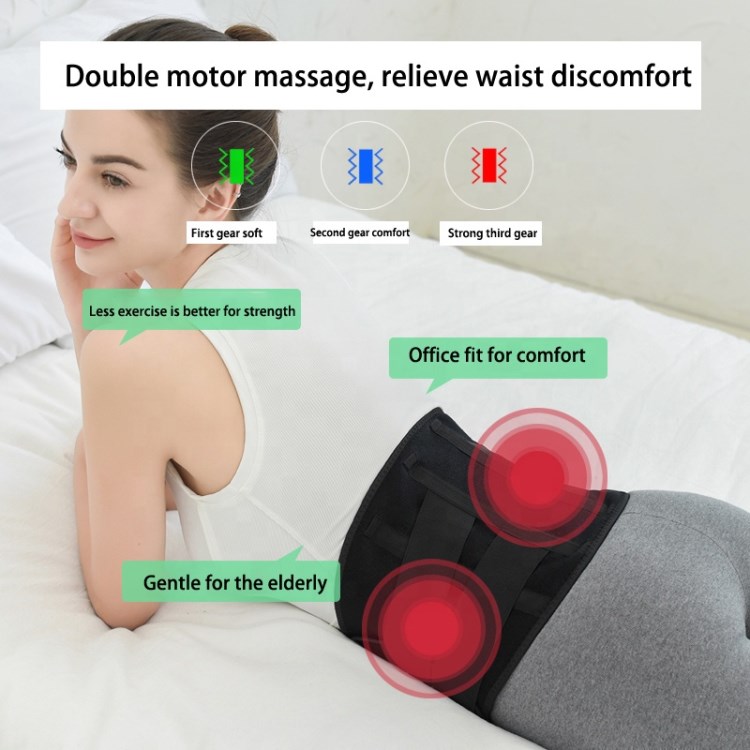 Electric Timing Warm Heating Waist Belt Heated Waist Belt Lumbar Support