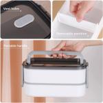 Multicolor Large Capacity Adult Bento Box for Lunch