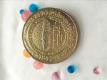 Zinc Alloy Custom Fashion Metal Challenge Coin with different boarder
