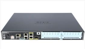 ISR4321-AXV/K9 50Mbps-100Mbps System Throughput 2 WAN/LAN Ports 1 SFP Port Multi-Core CPU 2 NIM Security Voice