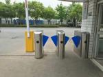 Half Height Stainless Steel Flap Barrier Turnstile Perimeter Protection