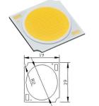 1917 LED COB Chip 18W/24W/48W/60W 36V Warm And Cool White For Indoor / Outdoor