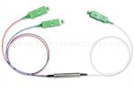 Wavelength Division Multiplexing In Optical Fiber FTTX 1x2 Steel Tube Fwdm