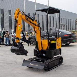 Wholesale FONGKO Wholesale KOOP EURO5 Motor Compact Mini Excavators KOOP 192F Engine 1Ton Mini Small Digger from china suppliers