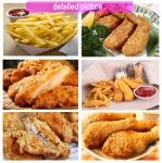 Hotel Lobby Equipment Electro Thermal Pressure Fried Chicken Machine With Oil