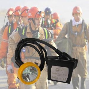 China 15000lux Waterproof Kl5lm Rechargeable Mining Hard Hat LED Lights on sale
