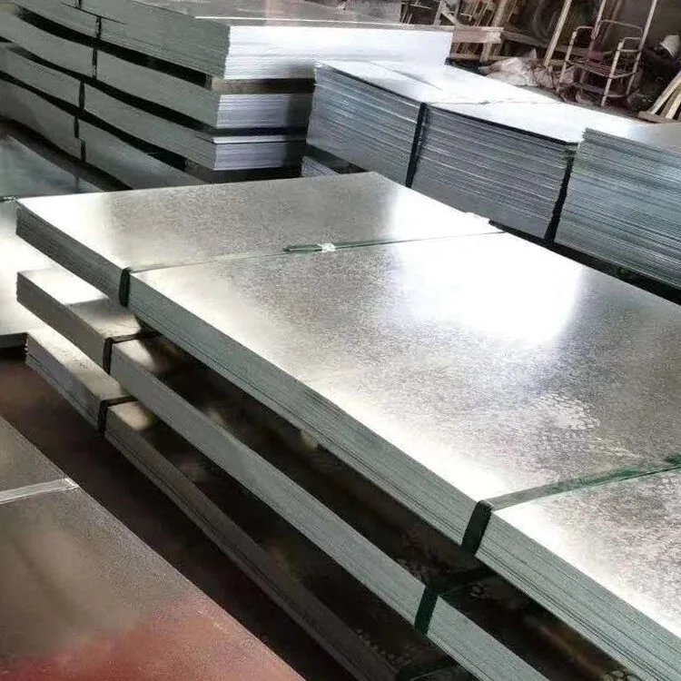 DX51D DX52D Galvannealed Steel Sheet 600mm Width No Spangle 26 Gauge Gi Gl