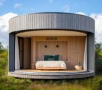 Hotel Container Houses for End Hotels Luxury Modern Wooden House Steel Structure