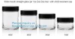 Mini Canning Jars With Black Lids, glass storage jar container Cosmetic, Lotion,