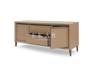 Wholesale Leather Wooden Luxury Italian Design Modern Tv Stand from china suppliers