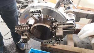 Wholesale DN350 Pipe Beveling Machine 14in Portable Pipe Cold Cutting from china suppliers