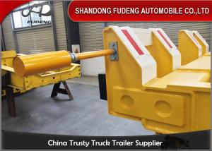 Wholesale FUWA Axles 40ft skeletal chassis container trailer 40 tonnes port trucks terminal trailers from china suppliers