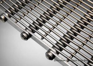 Wholesale Heavy Duty Flat Flex Conveyor Belt Eye Shape Heat Resistant For Cooling from china suppliers