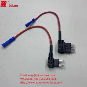 Wholesale F3A 5A 10A 15A Fuse Tap 16AWG Car Add a Circuit ACU Blade Fuse Adapter with Fuse Holder for Cars Trucks from china suppliers