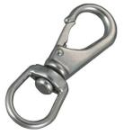 Zinc diecast round eye swivel boat snap hook