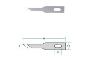 Wholesale SKS7 Utility Knife Blades 65 HRC Wear Resistant Engraving from china suppliers