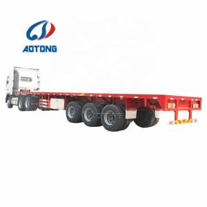Wholesale Custom Colors 4 Axle Container Trailer for 12500mm Tri-Axle Skeleton Semi Trailer from china suppliers