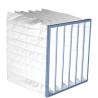 Buy cheap Durable White HVAC F9 Bag Filter Synthetic Fiber Air Filter Acid Resistance from wholesalers