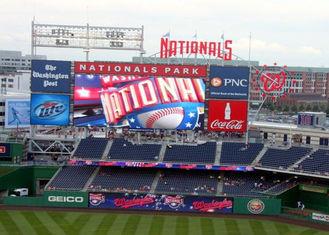 High Definition LED Outdoor Advertising Board Outside LED Screen 6000 To 8000 Cd