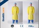 Antibacterial Disposable Protective Gowns / CPE Isolation Gown With Thumb Up