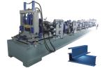 Blue Z Purlin Roll Forming Machine 10m/min For Color Steel