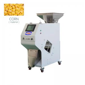 China 1.5t/H Intelligent Mini Grain Crops Corn Color Sorter on sale
