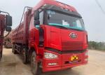 China Second Hand FAW J6P Heavy Truck 420 Horsepower 8X4 8.2m Dumper Truck