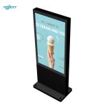 32 inch Black AD Board Outdoor Fanless Vertical Digital Totem