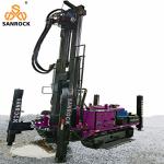 Portable Well Drilling Rig Bore hole Deep 200m Hydraulic Water Well Drilling