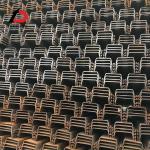 Q235 Q345 Cold Formed Steel Sheet Pile 304 316 Sy295 Ysp45