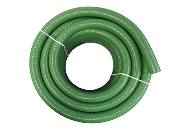 Spiral Vacuum PVC Suction Hose / Water Pump Suction Hose For Industrial