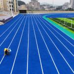 Quick-Install Eco-Friendly Innovative Semi-Prefabricated Athletic Track WA & SGS