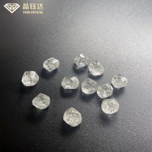 Wholesale 1mm To 20mm White HPHT Rough Lab Grown Diamonds VVS VS SI Clarity DEF Color from china suppliers