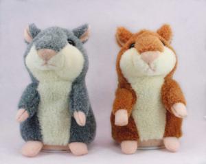 Kids Hamster Mouse Music Plush Toys , Electronic Infant Stuffed Animals
