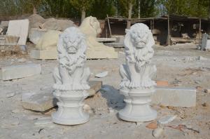 Wholesale Odm Life Size Outdoor Decoration Marble Lion Statue from china suppliers