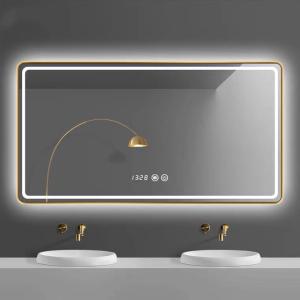Wholesale Wall Mounted LED Bathroom Mirrors Defogging Screen For TV Shopping from china suppliers
