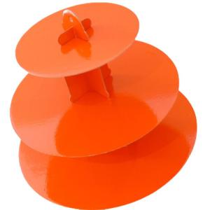 Wholesale Pure Color Cardboard Tiered Cupcake Stand Offset Printing Solid Structure from china suppliers