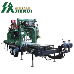 China Horizontal Hydraulic Automatic Log Sawmill Forest Band Saw with CE EPA Certification on sale