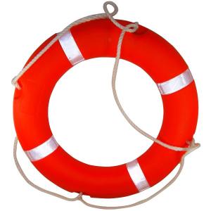 Wholesale Inflatable Life Saving Buoy High Density Foam Material Orange Color from china suppliers