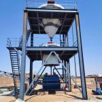 10000 KG Capacity Customized Wet Silica Sand Scrubbing Screening Sand Washing