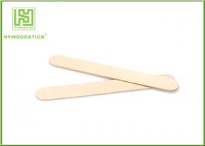 China Professional Wooden Waxing Spatulas For Hair Removal Smooth And Round Edge on sale