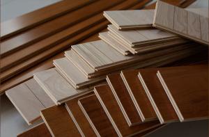 Wholesale African Iroko 2 layers engineered wood flooring to Italy, customized stains from china suppliers