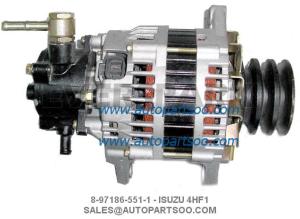 Wholesale LR250-517 8-97186-551-1 - ISUZU Alternator 24V 50A Alternadores ISUZU JAMBO 4HF1 from china suppliers