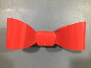 Wholesale Store Fixtures Visual Merchandising Displays Customized Acrylic PETG Bow from china suppliers
