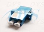 LC Duplex Fiber Optic Attenuator , Blue / Green / Metal Fiber Optical Fiber