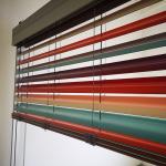 Grey Decorative Aluminum Coils Blinds The Ultimate Window Treatment for Bedding