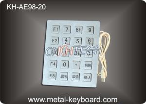 Wholesale 20 Keys Stainless Steel Industrial Keyboard with USB or PS/2 interface from china suppliers
