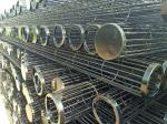 Zinc Galvanization Dust Filter Bag Cage 24 Vertical Wires ISO9001 2008 Certified