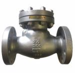 Swing Check Valve Carbon Steel PN40 DN150 SS316 Din Standard Ball Type Flange